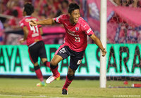 後半アディショナルタイムにダイビングヘッドでＪ２初ゴールを決めた澤上 竜二（Ｃ大阪）【明治安田Ｊ２ 第31節 Ｃ大阪vs長崎】