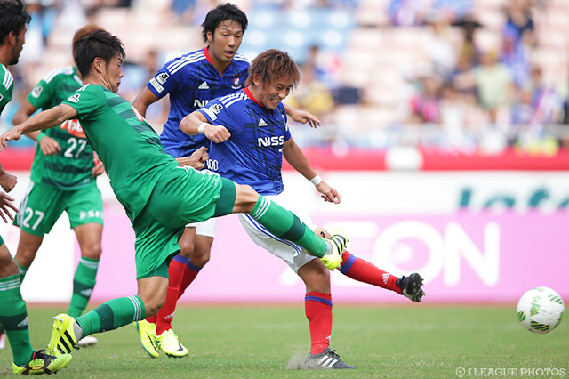 兵藤 慎剛の2試合連続ゴールで先制した横浜FM【明治安田Ｊ１ 2nd 第12節 横浜FMvs新潟】