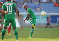 中盤で奮闘し、ゴールの起点となったレオ シルバ（新潟）【明治安田Ｊ１ 2nd 第12節 横浜FMvs新潟】