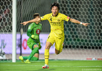 CKから先制ヘッドを押し込んだ中谷 進之介（柏）【明治安田Ｊ１ 2nd 第12節 神戸vs柏】