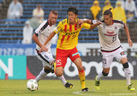 古巣相手に前線で奮闘した小松 塁（北九州）【明治安田Ｊ２ 第32節 北九州vsＣ大阪】