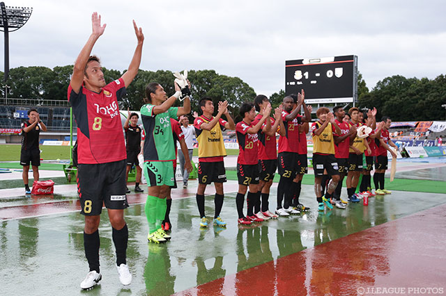 今季2度目の連勝で勝点を26に伸ばした福島【明治安田Ｊ３ 第22節 福島vs長野】