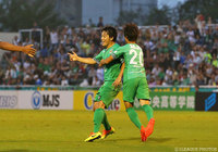 公式戦4試合連続得点となる逆転ゴールを決めた高木 善朗（東京Ｖ）【明治安田Ｊ２ 第32節 東京Ｖvs讃岐】