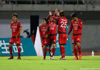 瀬川 祐輔（#26）の今季10得点目で先制に成功した群馬【明治安田Ｊ２ 第32節 群馬vs松本】