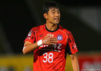 移籍加入後初出場を果たしたイ ガンウ（群馬）【明治安田Ｊ２ 第32節 群馬vs松本】