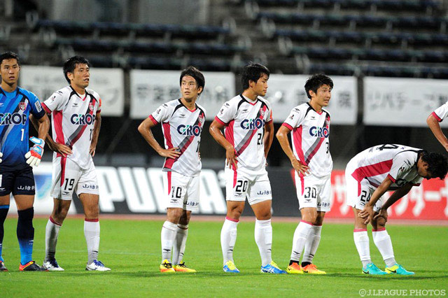 12本のシュートを放つも得点に結びつける事が出来なかった岡山【明治安田Ｊ２ 第32節 熊本vs岡山】