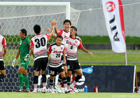 牛之濵 拓（#6）の今季8点目で先制した盛岡【明治安田Ｊ３ 第22節 琉球vs盛岡】