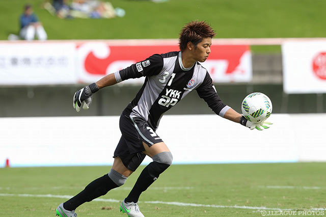 大分の猛攻を無失点に抑えた永井 堅梧（富山）【明治安田Ｊ３ 第23節 富山vs大分】