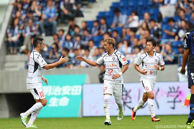 技ありの同点ゴールを決めた河野 広貴（FC東京） 【明治安田Ｊ１ 2nd 第13節 Ｇ大阪vsFC東京】