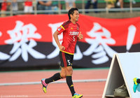 古巣相手に試合を決定づける3点目を決めた太田 康介（金沢）【明治安田Ｊ２ 第33節 金沢vs群馬】