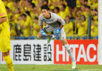 好セーブを連発し、リードを守り抜いた中村 航輔（柏）【明治安田Ｊ１ 2nd 第13節 柏vs甲府】
