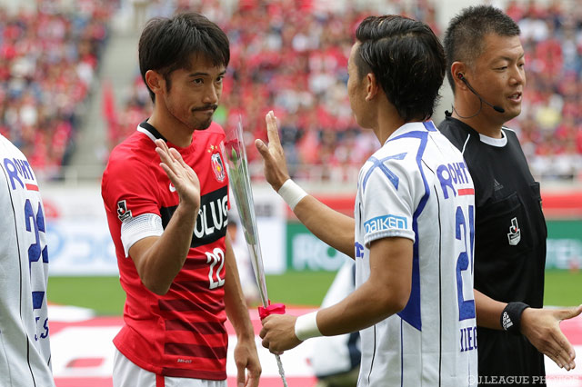 阿部 勇樹（浦和）はこの試合でＪ１通算500試合出場を達成【明治安田Ｊ１ 2nd 第14節 浦和vsＧ大阪】