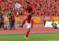 交代出場でダメ押しの5点目決めた酒井 隆介（名古屋）