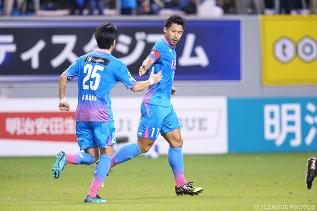 1点を返し、反撃の狼煙を上げた豊田 陽平（鳥栖）【明治安田Ｊ１ 2nd 第14節 鳥栖vs仙台】