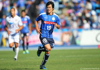 両チーム最多2本のシュートを放った山村 佑樹（水戸）【明治安田Ｊ２ 第34節 水戸vs山形】