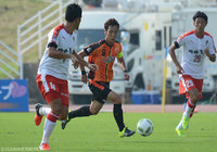 3本のシュートを放ち、攻撃をけん引した島屋 八徳（山口）【明治安田Ｊ２ 第34節 山口vs熊本】