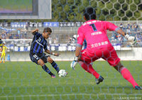 堂安 律の2試合連続ゴールで先制したＧ大23【明治安田Ｊ３ 第24節 Ｇ大23vs富山】