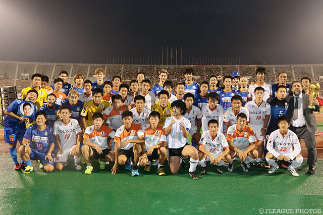 東日本大震災復興支援エキシビジョンマッチを開催！豪華メンバーが集合！【明治安田Ｊ２ 第34節 愛媛vs横浜FC】