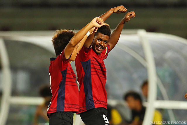 後半から出場し、先制点を決めたパブロ（琉球）【明治安田Ｊ３ 第24節 琉球vs栃木】