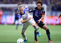 小林 祐三（横浜FM）は果敢なオーバーラップをみせた【ＹＬＣ 準決勝 第1戦 Ｇ大阪vs横浜FM】