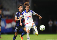 チーム最多4本のシュートを放った天野 純（横浜FM）【ＹＬＣ 準決勝 第1戦 Ｇ大阪vs横浜FM】