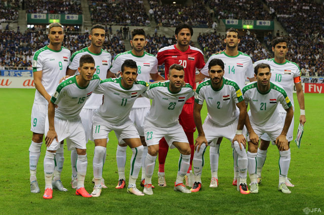 イラクのスターティングメンバー【ロシアＷ杯 アジア最終予選 日本vsイラク】