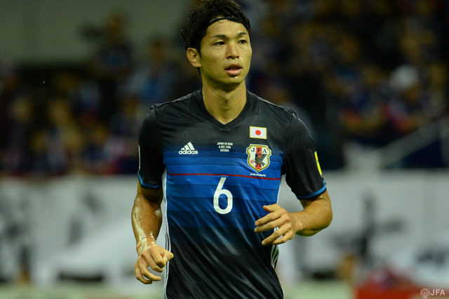 森重 真人（FC東京）はセンターバックの一角としてフル出場【ロシアＷ杯 アジア最終予選 日本vsイラク】