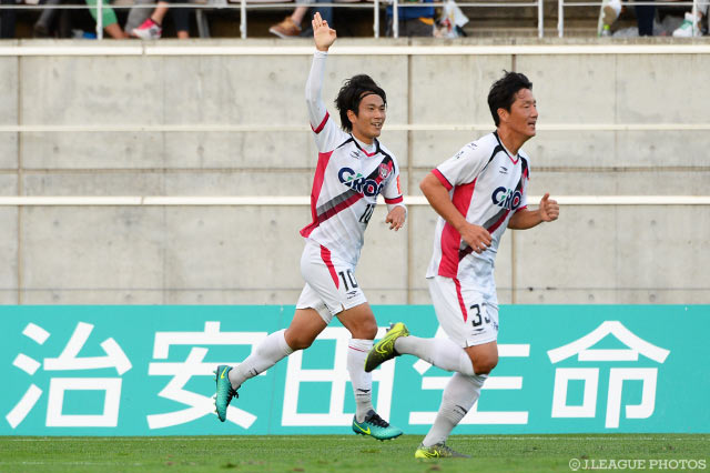 土壇場の87分に矢島 慎也のゴールで同点に追いついた岡山【明治安田Ｊ２ 第35節 松本vs岡山】