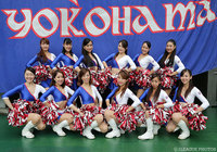 華やかなパフォーマンスで、ホームゲームを盛り上げるトリコロールマーメイズ【ＹＬＣ 準決勝 第2戦 横浜FMvsＧ大阪】