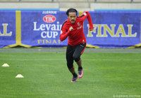 入念に走りこむ興梠 慎三（浦和）【ＹＬＣ 決勝前日練習】