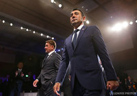 最後に長谷川 健太監督（Ｇ大阪）、ペトロヴィッチ監督（浦和）の登場です【ＹＬＣ 決勝前夜祭】