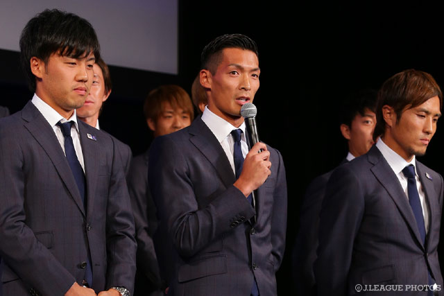 インタビューに応える槙野 智章（浦和）【ＹＬＣ 決勝前夜祭】