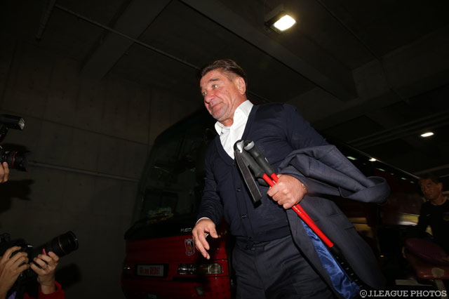 悲願のタイトル獲得を狙うミハイロ ペトロヴィッチ監督（浦和）【ＹＬＣ 決勝 Ｇ大阪vs浦和】