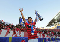 決勝戦マンオブザマッチは同点ゴールの李 忠成（浦和）【ＹＬＣ 決勝 Ｇ大阪vs浦和】