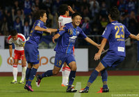 強烈な左足シュートで今季初ゴールとなる先制点を挙げた松本 怜大（町田）【明治安田Ｊ２ 第36節 町田vs熊本】