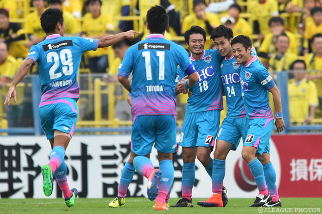 2試合ぶりとなる得点を挙げた富山 貴光（鳥栖）【明治安田Ｊ１ 2nd 第15節 柏vs鳥栖】