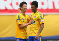 追加点を決め、2試合連続得点のハモン ロペス（仙台）【明治安田Ｊ１ 2nd 第15節 仙台vs神戸】