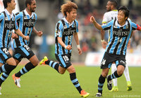 2ndステージ優勝へ望みを繋ぐ先制点を挙げた森谷 賢太郎（川崎Ｆ）【明治安田Ｊ１ 2nd 第15節 川崎Ｆvs広島】