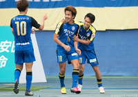 2得点を決め、チームを勝利に導いた伊佐 耕平（大分）【明治安田Ｊ３ 第26節 大分vs盛岡】