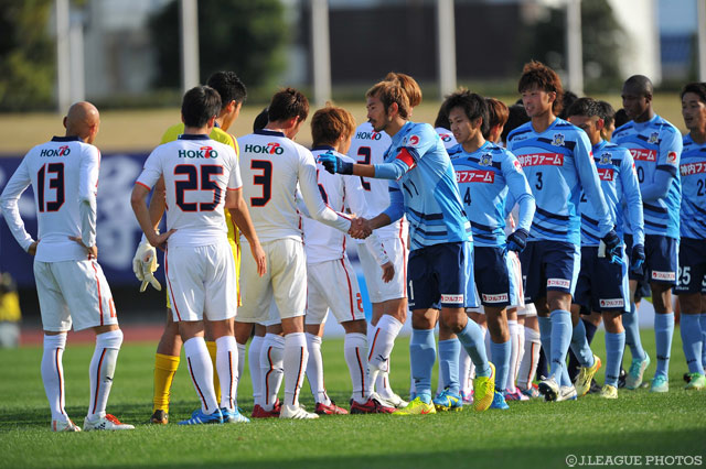 木島の虎の子の1点を守り切った讃岐がＪ２残留を決めた【２０１４ Ｊ２・Ｊ３入れ替え戦 第2戦 讃岐vs長野】