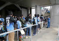 逆転優勝を信じる川崎Ｆのファン・サポーターが今日も大挙してアウェイカシマへ【明治安田Ｊ１ 2nd 第16節 鹿島vs川崎Ｆ】