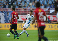 守勢に回った前半、中心となってゴールを守ったエドゥアルド（川崎Ｆ）【明治安田Ｊ１ 2nd 第16節 鹿島vs川崎Ｆ】