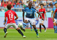 66分まで中盤で奮闘したアダイウトン（磐田）【明治安田Ｊ１ 2nd 第16節 磐田vs浦和】