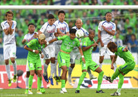 三竿 雄斗の得点で先制に成功した湘南【明治安田Ｊ１ 2nd 第16節 湘南vs甲府】