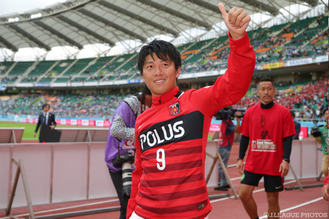 優勝決定のヒーローとなった武藤 雄樹（浦和）【明治安田Ｊ１ 2nd 第16節 磐田vs浦和】