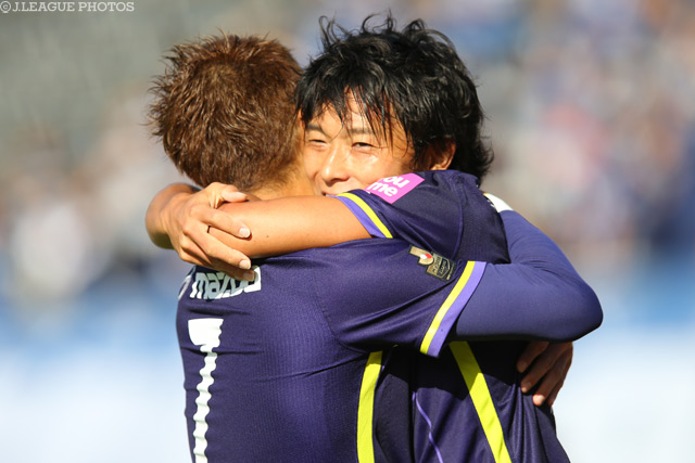 5試合ぶりの先発出場で先制ゴールを挙げた佐藤 寿人（広島）【明治安田Ｊ１ 2nd 第16節 広島vs福岡】