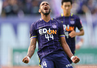 Ｊリーグ初得点を含む2ゴールを挙げたアンデルソン ロペス（広島）【明治安田Ｊ１ 2nd 第16節 広島vs福岡】