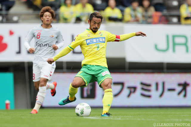 第29節以来となる先発出場を果たした佐藤 勇人（千葉）【明治安田Ｊ２ 第38節 千葉vs長崎】