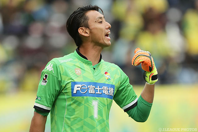 今季初出場で7試合ぶりの無失点に貢献した岡本 昌弘（千葉）【明治安田Ｊ２ 第38節 千葉vs長崎】