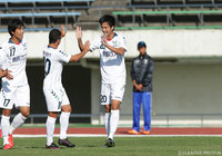 宮市 剛の今季初ゴールで先制に成功した鳥取【明治安田Ｊ３ 第27節 Ｇ大23vs鳥取】